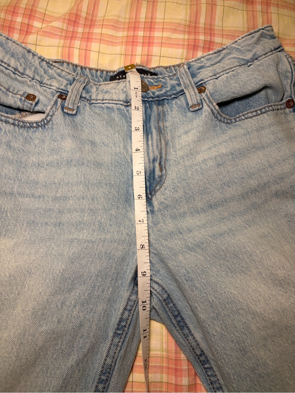 Aeropostale Low Rise Baggy Blue Jeans - Picture 5 of 6
